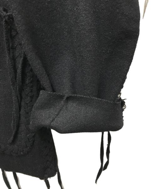 masu（エムエーエスユー）masu (エムエーエスユー) 20AW BOHEMIAN COAT（ボヘミアンコート）/ MNFW-CT0302 ブラック サイズ:46の古着・服飾アイテム