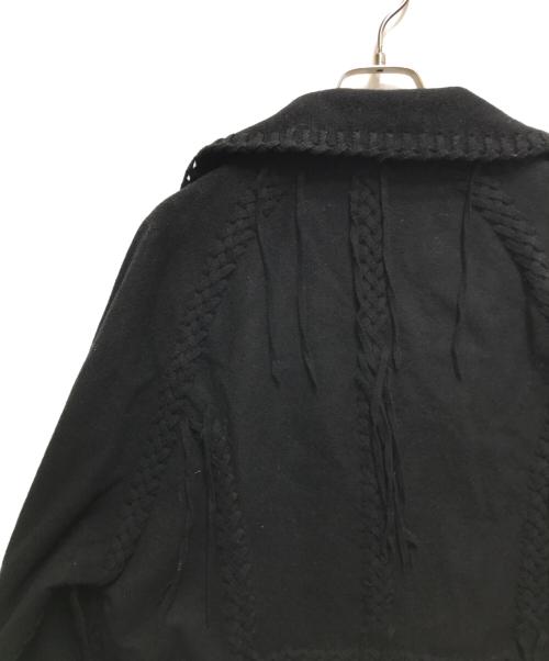 masu（エムエーエスユー）masu (エムエーエスユー) 20AW BOHEMIAN COAT（ボヘミアンコート）/ MNFW-CT0302 ブラック サイズ:46の古着・服飾アイテム