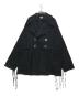 masu（エムエーエスユー）の古着「20AW BOHEMIAN COAT（ボヘミアンコート）/ MNFW-CT0302」｜ブラック
