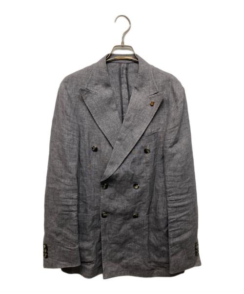 LATORRE（ラトーレ）LATORRE (ラトーレ) リネンセットアップ グレー サイズ:50の古着・服飾アイテム