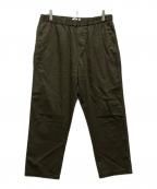 OAMCオーエーエムシー）の古着「Cropped Drawcord Trousers」｜カーキ