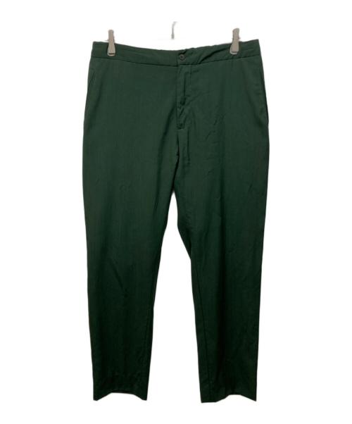 BOGLIOLI（ボリオリ）BOGLIOLI (ボリオリ) ヴァージンウールスラックス カーキ サイズ:50の古着・服飾アイテム