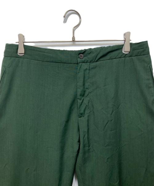 BOGLIOLI（ボリオリ）BOGLIOLI (ボリオリ) ヴァージンウールスラックス カーキ サイズ:50の古着・服飾アイテム