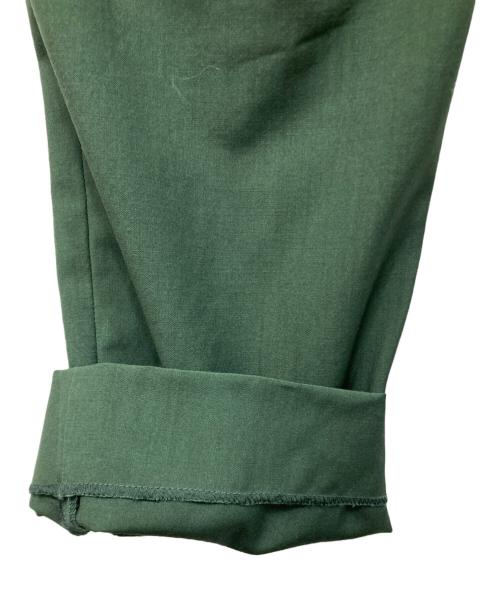 BOGLIOLI（ボリオリ）BOGLIOLI (ボリオリ) ヴァージンウールスラックス カーキ サイズ:50の古着・服飾アイテム