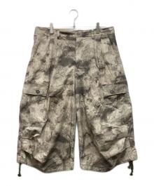 LES SIX（レ シス）の古着「dangerous camo weird pants」｜ブラウン