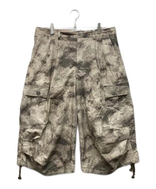 LES SIX（レ シス）LES SIX (レ シス) dangerous camo weird pants ブラウン サイズ:3の古着・服飾アイテム