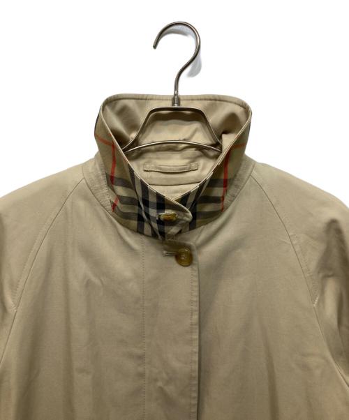 BURBERRY LONDON（バーバリーロンドン）BURBERRY LONDON (バーバリーロンドン) ライナー付裏地ノバチェックステンカラーコート ベージュ サイズ:9の古着・服飾アイテム