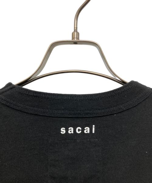 sacai（サカイ）sacai (サカイ) KAWS (カウズ) Embroidery Long Sleeve ブラックの古着・服飾アイテム