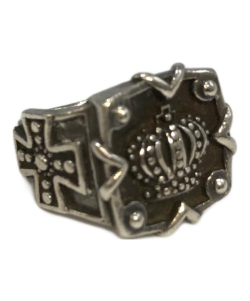 JUSTIN DAVIS（ジャスティンデイビス）JUSTIN DAVIS (ジャスティンデイビス) 王冠リング シルバー サイズ:21号の古着・服飾アイテム