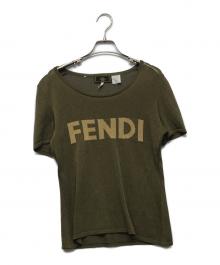FENDI（フェンディ）の古着「サマーニット」｜ブラウン