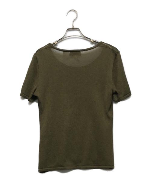 FENDI（フェンディ）FENDI (フェンディ) サマーニット ブラウン サイズ:42の古着・服飾アイテム