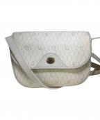 Christian Diorクリスチャン ディオール）の古着「オールドショルダーバッグ」｜ホワイト