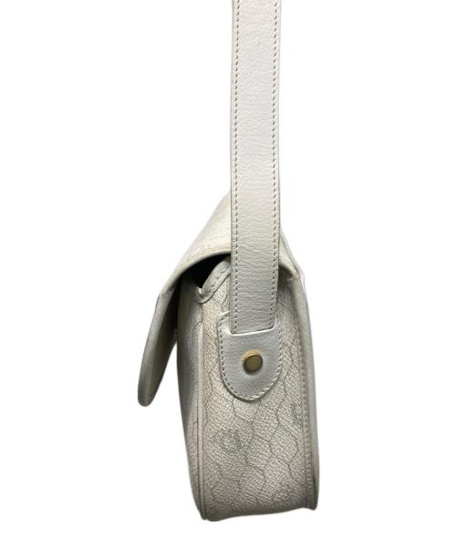 Christian Dior（クリスチャン ディオール）Christian Dior (クリスチャン ディオール) オールドショルダーバッグ ホワイトの古着・服飾アイテム