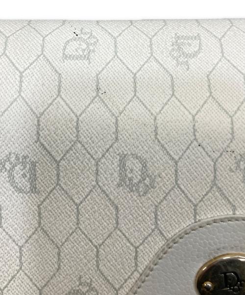 Christian Dior（クリスチャン ディオール）Christian Dior (クリスチャン ディオール) オールドショルダーバッグ ホワイトの古着・服飾アイテム