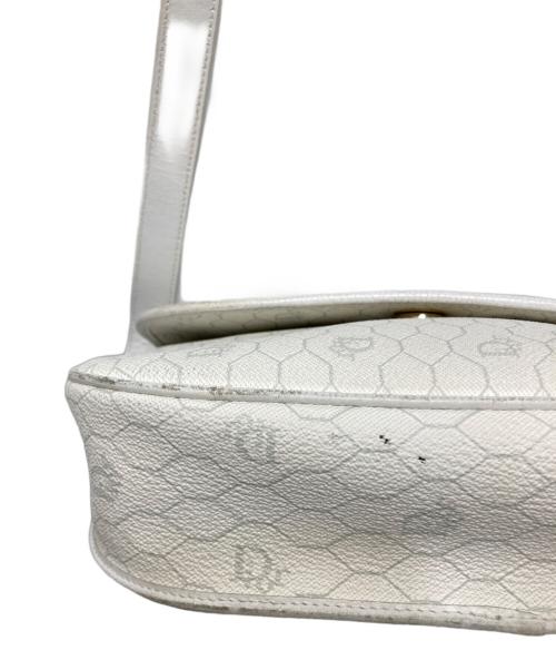 Christian Dior（クリスチャン ディオール）Christian Dior (クリスチャン ディオール) オールドショルダーバッグ ホワイトの古着・服飾アイテム