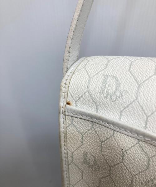Christian Dior（クリスチャン ディオール）Christian Dior (クリスチャン ディオール) オールドショルダーバッグ ホワイトの古着・服飾アイテム
