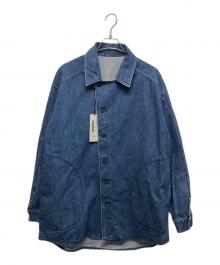 LAD MUSICIAN（ラッドミュージシャン）の古着「12oz DENIM SHIRT JACKET」｜インディゴ