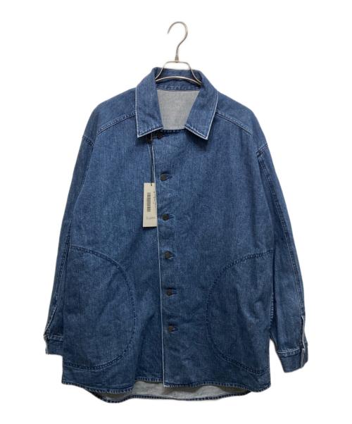 LAD MUSICIAN（ラッドミュージシャン）LAD MUSICIAN (ラッドミュージシャン) 12oz DENIM SHIRT JACKET インディゴ サイズ:46の古着・服飾アイテム