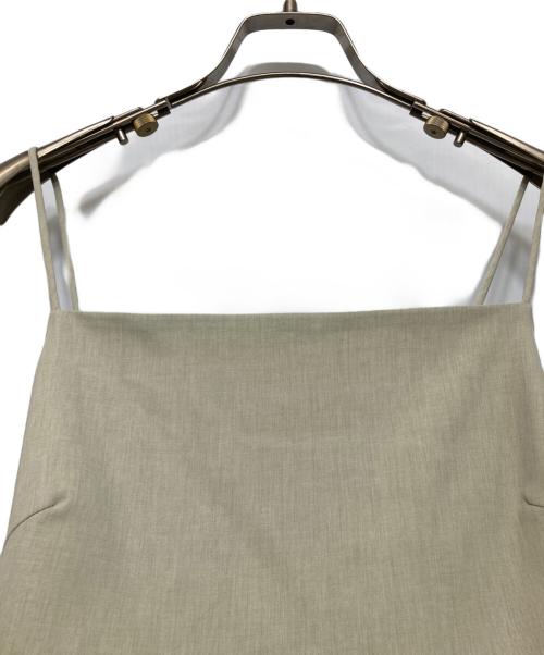 TODAYFUL（トゥデイフル）TODAYFUL (トゥデイフル) Drape Camisole Dress ベージュ サイズ:36の古着・服飾アイテム