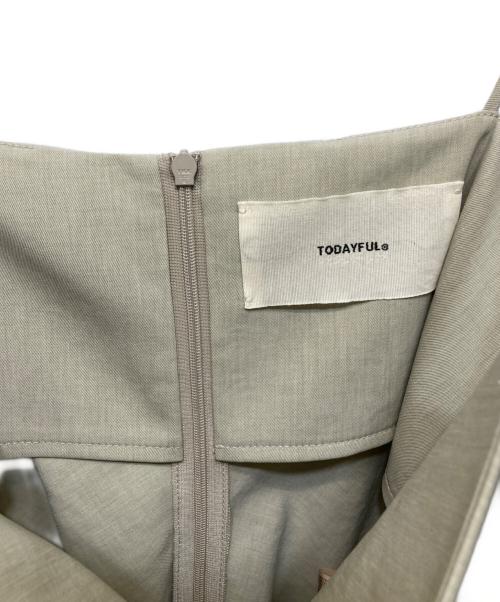 TODAYFUL（トゥデイフル）TODAYFUL (トゥデイフル) Drape Camisole Dress ベージュ サイズ:36の古着・服飾アイテム