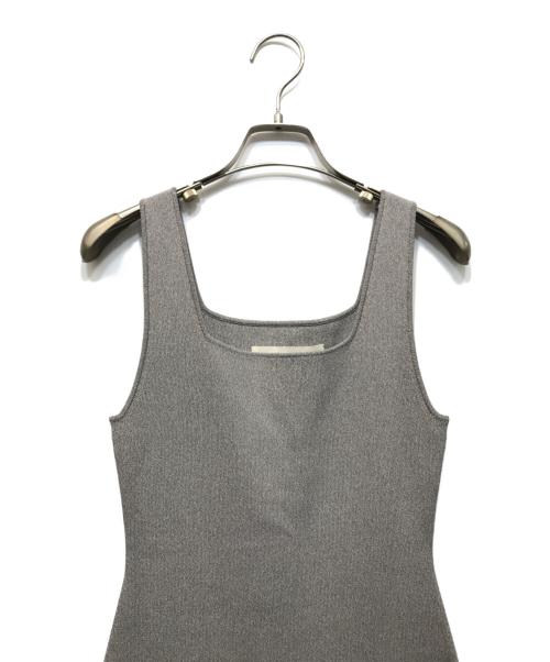 TODAYFUL（トゥデイフル）TODAYFUL (トゥデイフル) Squareneck Knit Dress ブラウン サイズ:36の古着・服飾アイテム