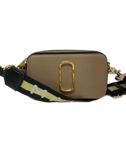 MARC JACOBS（マークジェイコブス）MARC JACOBS (マークジェイコブス) The Snapshot leather camera bag ブラウンの古着・服飾アイテム