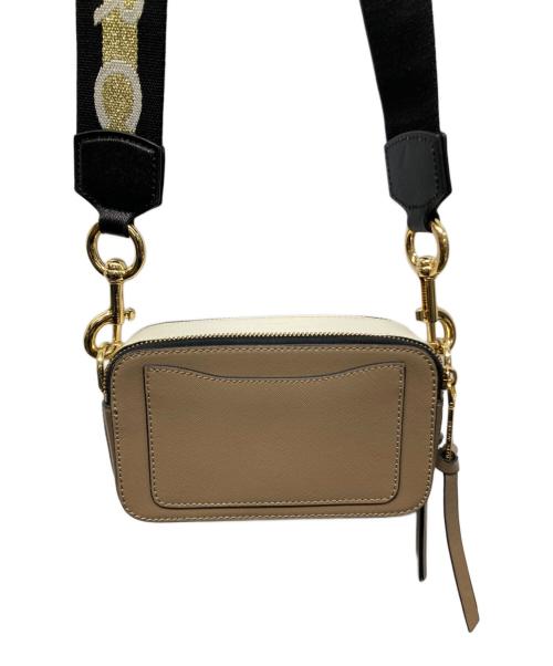 MARC JACOBS（マークジェイコブス）MARC JACOBS (マークジェイコブス) The Snapshot leather camera bag ブラウンの古着・服飾アイテム