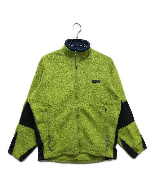 Patagonia（パタゴニア）Patagonia (パタゴニア) R2 Jacket / フリースジャケット / 25130 / USA製 グリーン サイズ:Mの古着・服飾アイテム