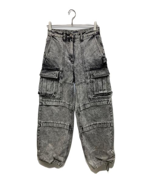 JUNN J（ジュンジー）JUNN J (ジュンジー) Knee Detachable Layered Pants グレー サイズ:34の古着・服飾アイテム