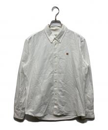 maison kitsune（メゾンキツネ）の古着「フォックスヘッドシャツ」｜ホワイト