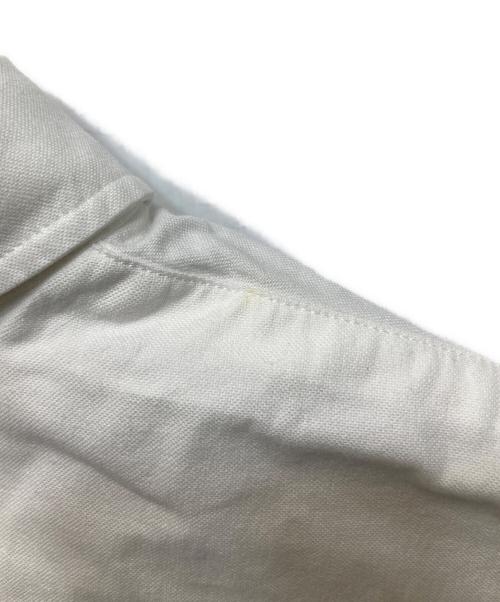 maison kitsune（メゾンキツネ）MAISON KITSUNE (メゾンキツネ) フォックスヘッドシャツ ホワイト サイズ:41の古着・服飾アイテム