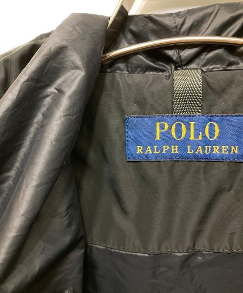 POLO RALPH LAUREN（ポロ・ラルフローレン）POLO RALPH LAUREN (ポロ・ラルフローレン) マウンテンパーカー　フーデットナイロンジャケット ブラック サイズ:Ｍの古着・服飾アイテム