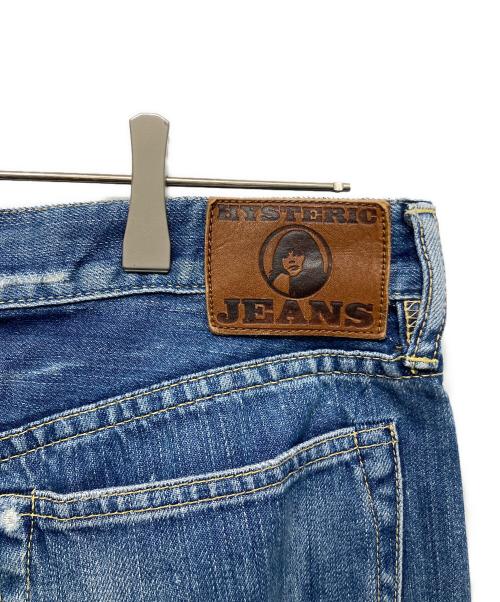 Hysteric Glamour（ヒステリックグラマー）Hysteric Glamour (ヒステリックグラマー) スタッズデニムパンツ インディゴ サイズ:Sの古着・服飾アイテム