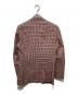 LARDINI (ラルディーニ) ウール/シルク ガンクラブチェック ジャケット ピンク サイズ: SIZE 46：25000円