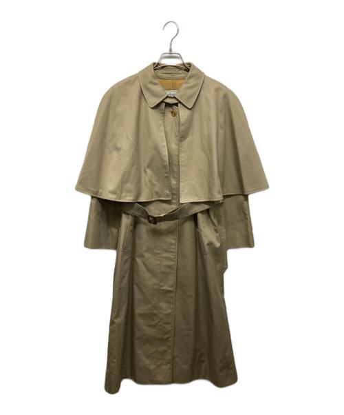 Burberry's（バーバリー）Burberry's (バーバリー) 裏地ノバチェック 比翼ステンカラーコート ベージュ サイズ:9AB2の古着・服飾アイテム