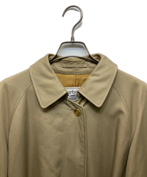 Burberry's（バーバリー）Burberry's (バーバリー) 裏地ノバチェック 比翼ステンカラーコート ベージュ サイズ:9AB2の古着・服飾アイテム
