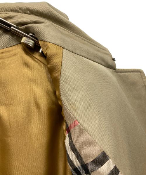 Burberry's（バーバリー）Burberry's (バーバリー) 裏地ノバチェック 比翼ステンカラーコート ベージュ サイズ:9AB2の古着・服飾アイテム