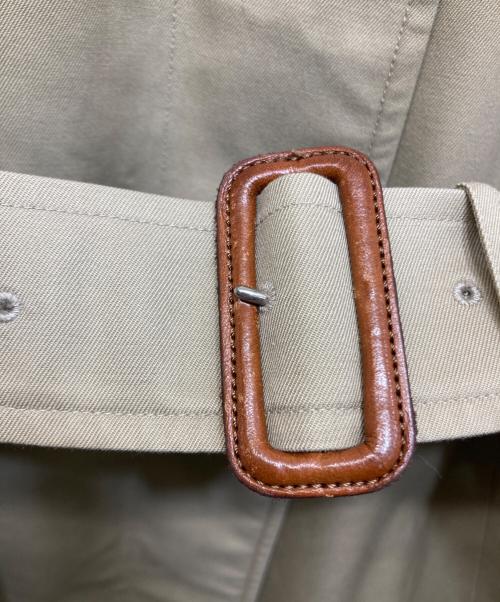 Burberry's（バーバリー）Burberry's (バーバリー) 裏地ノバチェック 比翼ステンカラーコート ベージュ サイズ:9AB2の古着・服飾アイテム