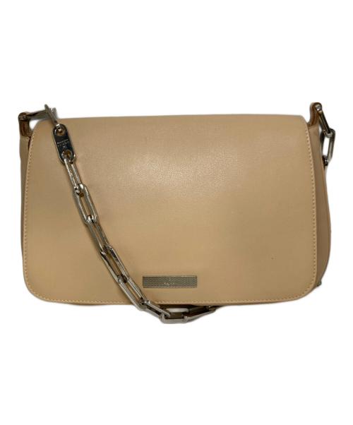 GUCCI（グッチ）GUCCI (グッチ) チェーンワンショルダーバッグ ベージュの古着・服飾アイテム