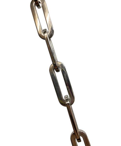 GUCCI（グッチ）GUCCI (グッチ) チェーンワンショルダーバッグ ベージュの古着・服飾アイテム