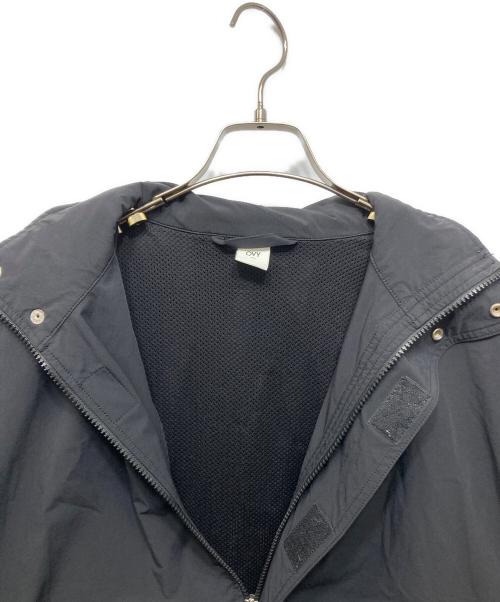 OVY（オヴィー）OVY (オヴィー) Cordura Nylon Stretch Anorak Hoodie ブラック サイズ:Ⅿの古着・服飾アイテム
