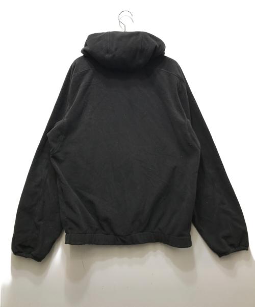GR10K（ジーアールテンケー）GR10K (ジーアールテンケー) POLARTEC FLEECE HOODIE JUMPER ポーラーテックフリースフーディージャンパー ブラック サイズ:Sの古着・服飾アイテム