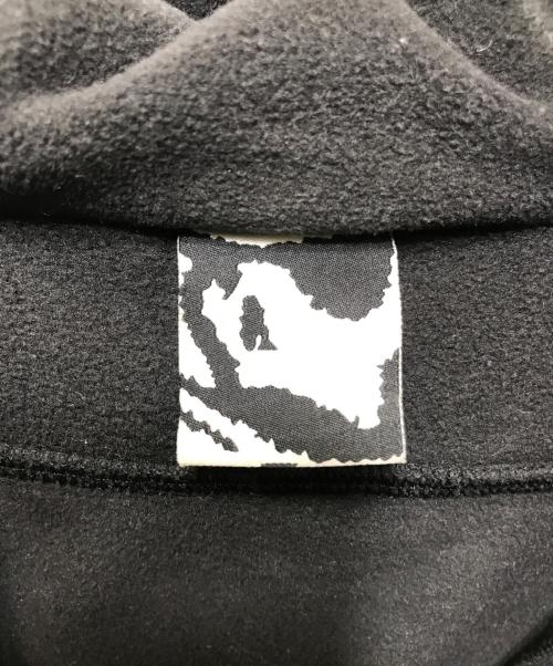 GR10K（ジーアールテンケー）GR10K (ジーアールテンケー) POLARTEC FLEECE HOODIE JUMPER ポーラーテックフリースフーディージャンパー ブラック サイズ:Sの古着・服飾アイテム