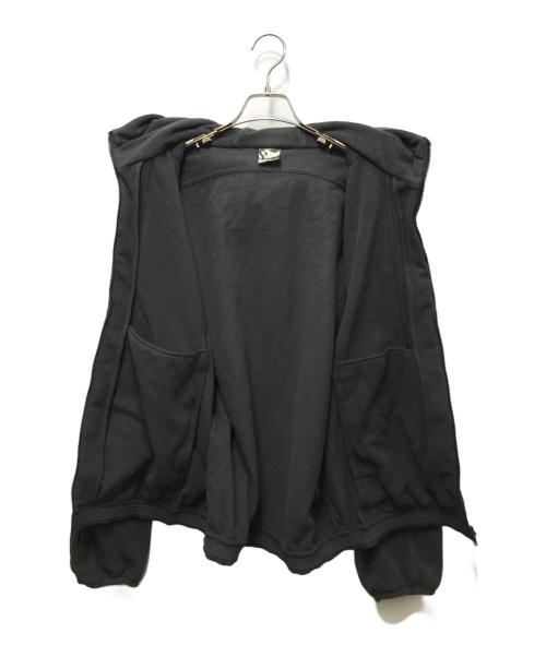GR10K（ジーアールテンケー）GR10K (ジーアールテンケー) POLARTEC FLEECE HOODIE JUMPER ポーラーテックフリースフーディージャンパー ブラック サイズ:Sの古着・服飾アイテム