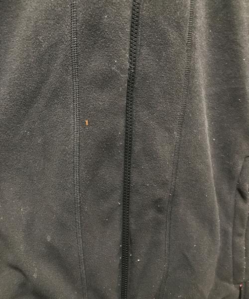 GR10K（ジーアールテンケー）GR10K (ジーアールテンケー) POLARTEC FLEECE HOODIE JUMPER ポーラーテックフリースフーディージャンパー ブラック サイズ:Sの古着・服飾アイテム