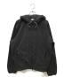GR10K（ジーアールテンケー）の古着「POLARTEC FLEECE HOODIE JUMPER ポーラーテックフリースフーディージャンパー」｜ブラック