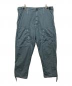 C.P COMPANYシーピーカンパニー）の古着「Flatt Nylon Thigh Pockets Pants」｜ブルー