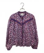 ISABEL MARANT ETOILEイザベルマランエトワール）の古着「花柄ブラウス」｜ピンク