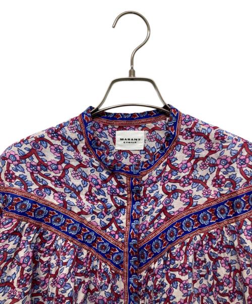 ISABEL MARANT ETOILE（イザベルマランエトワール）ISABEL MARANT ETOILE (イザベルマランエトワール) 花柄ブラウス ピンク サイズ:36の古着・服飾アイテム