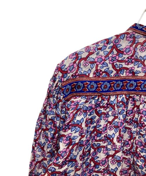 ISABEL MARANT ETOILE（イザベルマランエトワール）ISABEL MARANT ETOILE (イザベルマランエトワール) 花柄ブラウス ピンク サイズ:36の古着・服飾アイテム